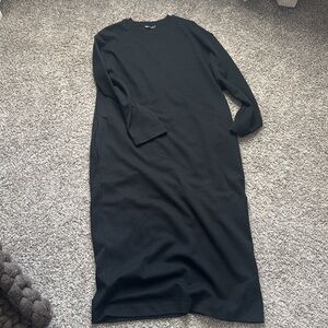 Zara long sleeve oversized tee dress